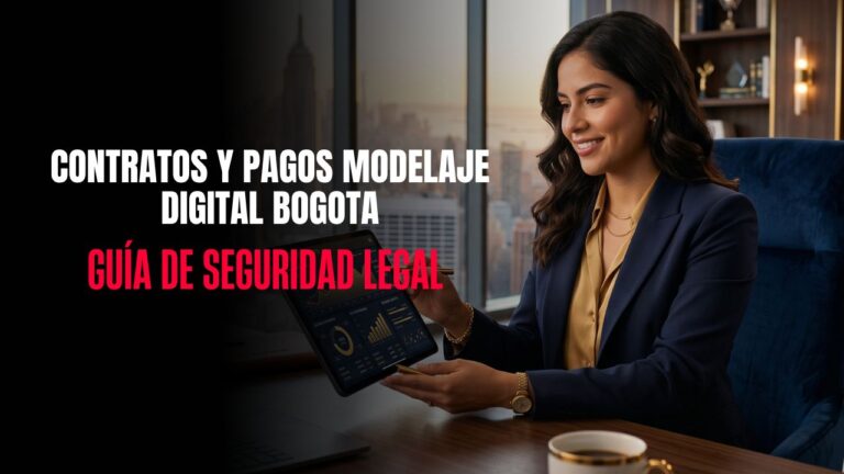 Contratos y pagos en el modelaje digital: 3 cosas que debes exigir a tu estudio para tu tranquilidad