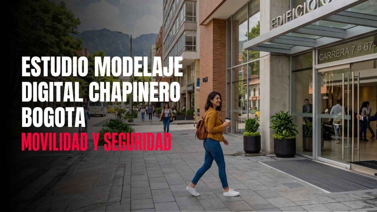 Frontis de edificio comercial seguro para estudio modelaje digital chapinero bogota cerca al corredor de la Avenida Caracas