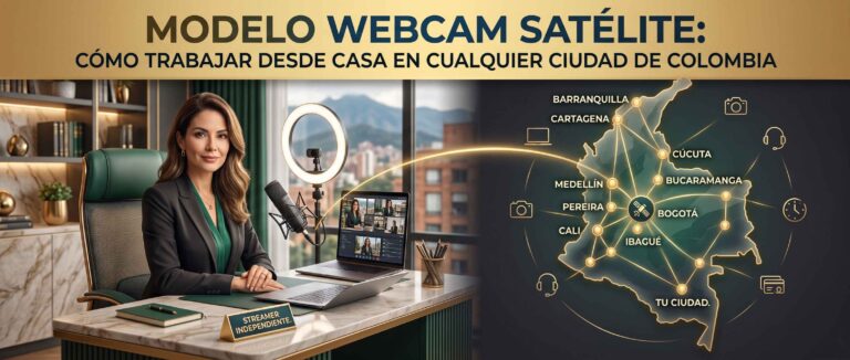 Modelo Webcam Satélite: Cómo Trabajar desde Casa en Cualquier Ciudad de Colombia