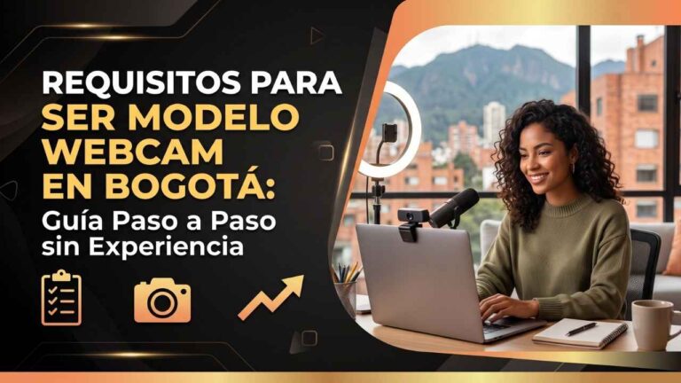 Requisitos para ser Modelo Webcam en Bogotá: Guía Paso a Paso sin Experiencia